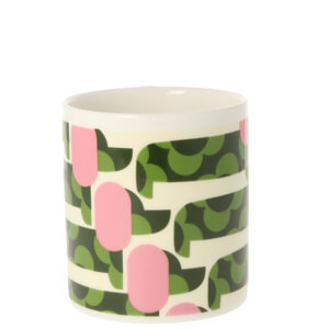 Orla Kiely Dog Show Pink/Green Mug 350ml 